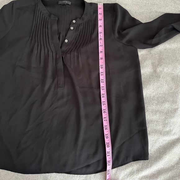 J. Crew | Black Blouse, Size XS ✨ - Picture 10 of 13
